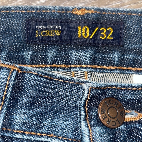 J. Crew Sz 10 Women’s Straight Leg Medium Wash Jeans 100% Cotton, #jcrew #preppy - Picture 2 of 12